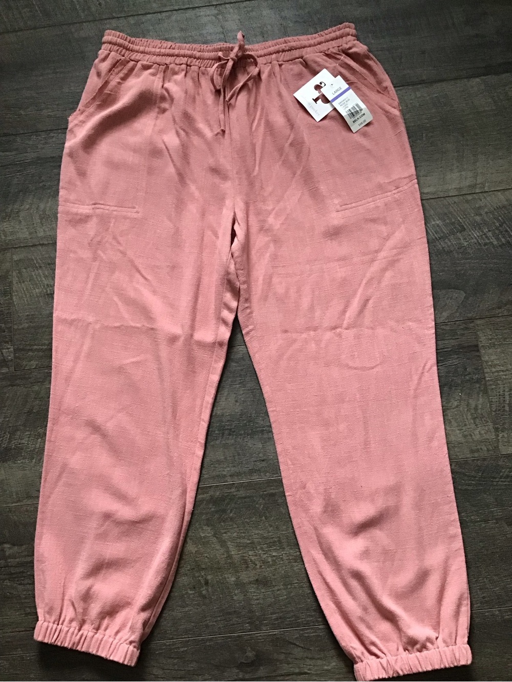 Adyson Parker Linen  Rose Pink casual Pants